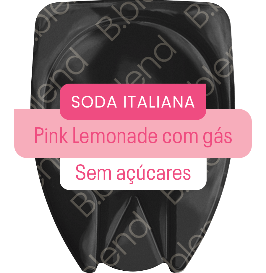 Soda Italiana Pink Lemonade Zero com Gás